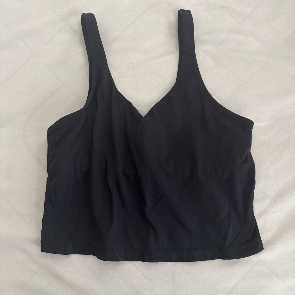 Black Workout Tank Top